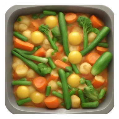 vegetable casserole sticker