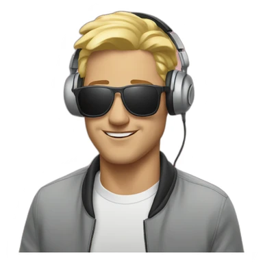 White John summit djing sticker