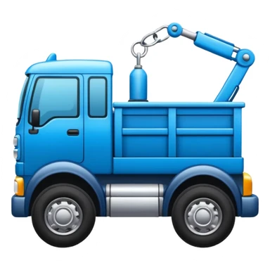 puedes crear unemojis de una tractocamion articulado sticker