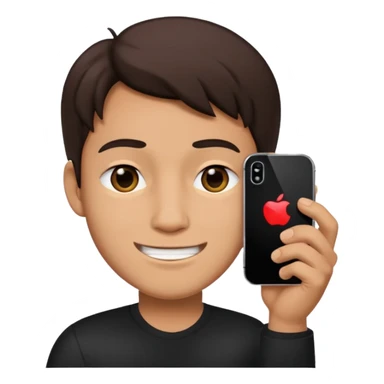 Leon guiñando el ojo iphone sticker