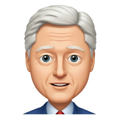 Bill Clinton sticker