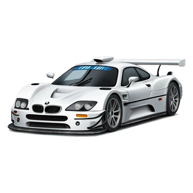 bmw clk gtr sticker