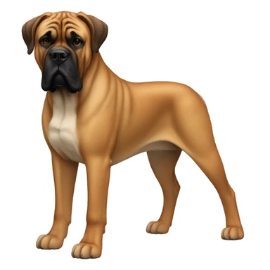 Bullmastiff Dog Breed Full Body sticker