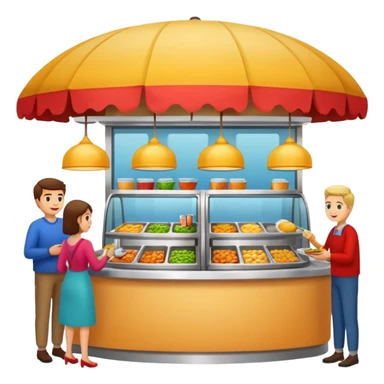 Self-service restaurants sticker