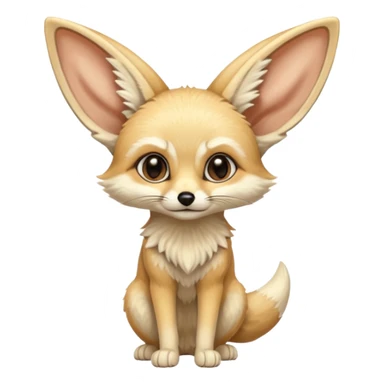 Fennec fox sticker