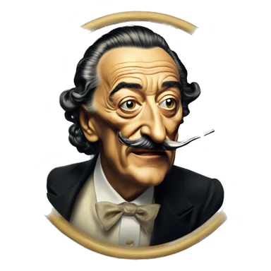 Salvador Dali sticker