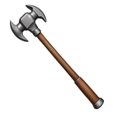 Hammer in doorway sticker