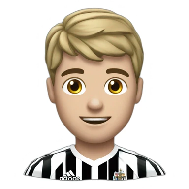 Newcastle United Champions League sticker