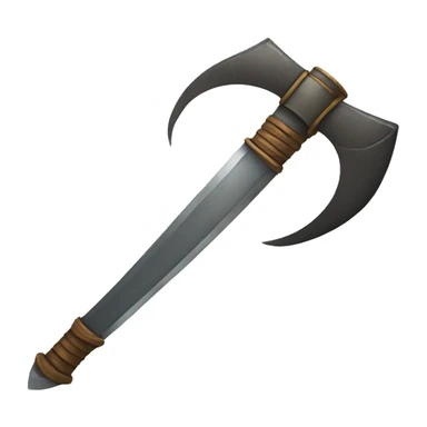 scythe sword sticker