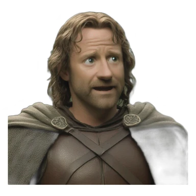 Shaun bean meme lotr sticker