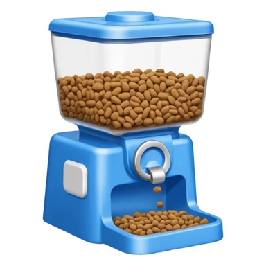 dog food dispenser sticker