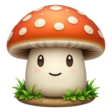 ASMR cozy mushroom  sticker