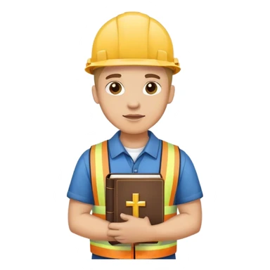 Un electricista con fuego cristiano sticker