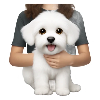 Maltese Bichon buying sticker