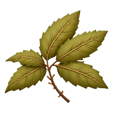ground bay leaf sticker