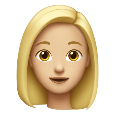Blond girl named Pauline sticker