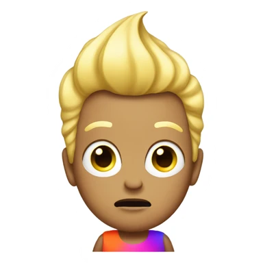 trump in tutu sticker