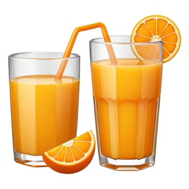 orange juice sticker