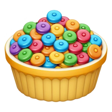 little topping candies sticker