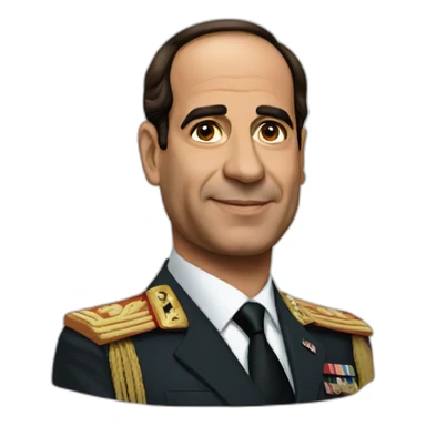 president sisi sticker