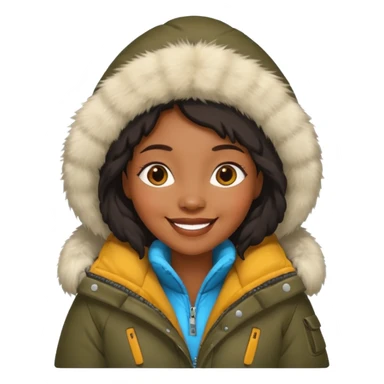 black woman eskimo  sticker