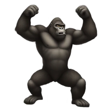 climbing Kingkong sticker