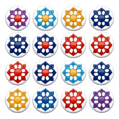 Korean Ornaments sticker