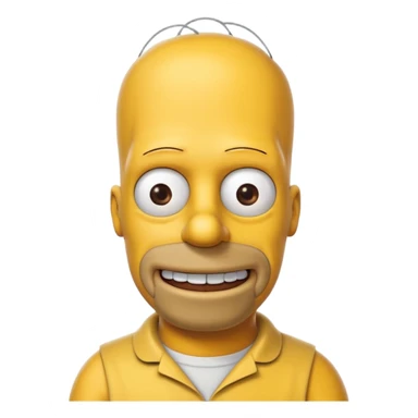 Homer simpson  sticker
