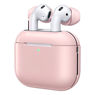 Airpods max light pink  sticker