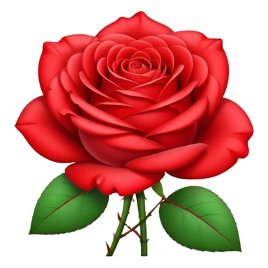 rose with kisses in it sticker