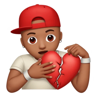 J’aimerais un cœur avec dedans Jul le rappeur sticker