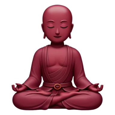 Zen data Burgundy color sticker