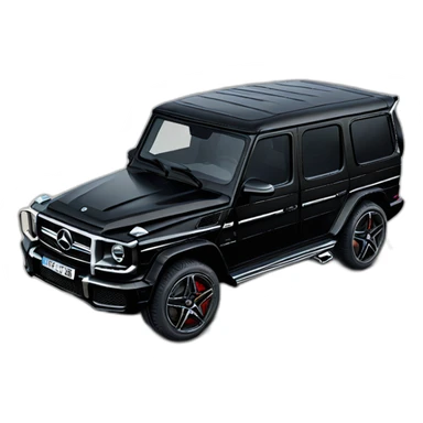 Black Mercedes g63 sticker