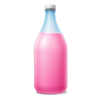 pink water bottleo sticker