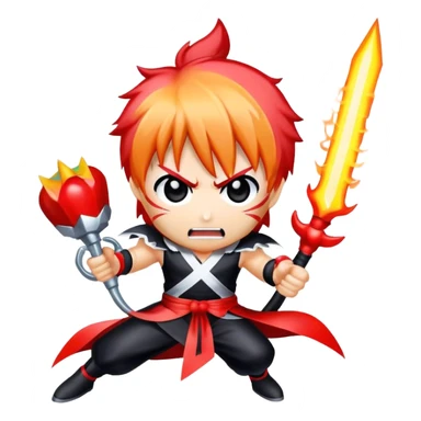 Ichigo powered up sticker