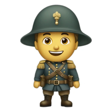 Dutch soldier from the past sticker