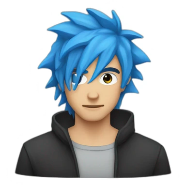 Richard Tyler Blevins aka ninja with blue hair sticker