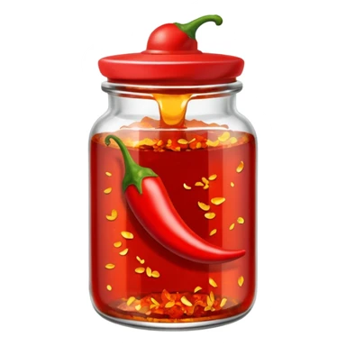 chilli oil sticker