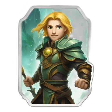 trading card game magic the gathering card back sticker