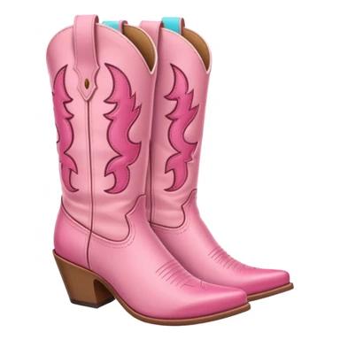 cowgirl boots asthetic girly sticker