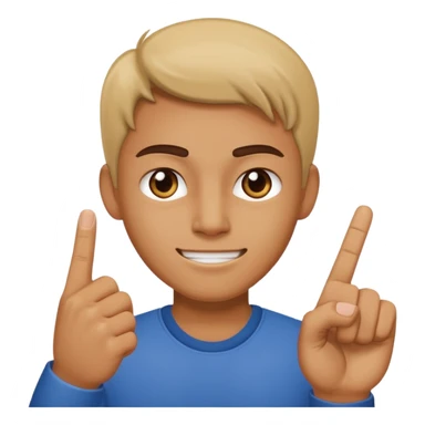 Orta parmak ceken adam sticker