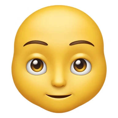 Emoji giving side eye sticker