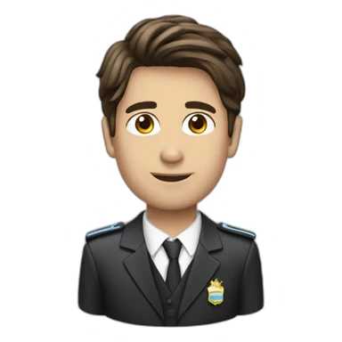 milei future president argentina sticker