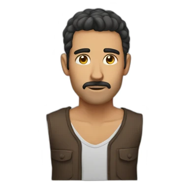 Hombre - pensando - sticker