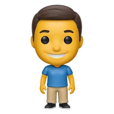 Fanko Pop Figure man sticker