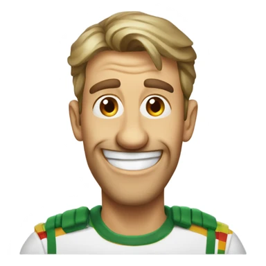 Goofy ahh lithuanian guy sticker