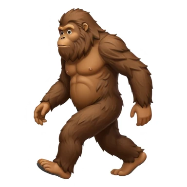 Bigfoot sticker