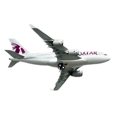 Qatar Airways air plane sticker