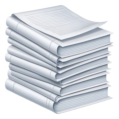 a huge amount of papers and documents sticker