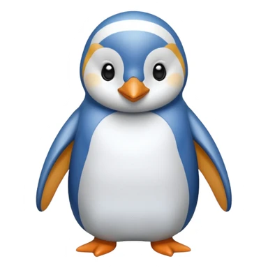 Pinguino con pijama sticker